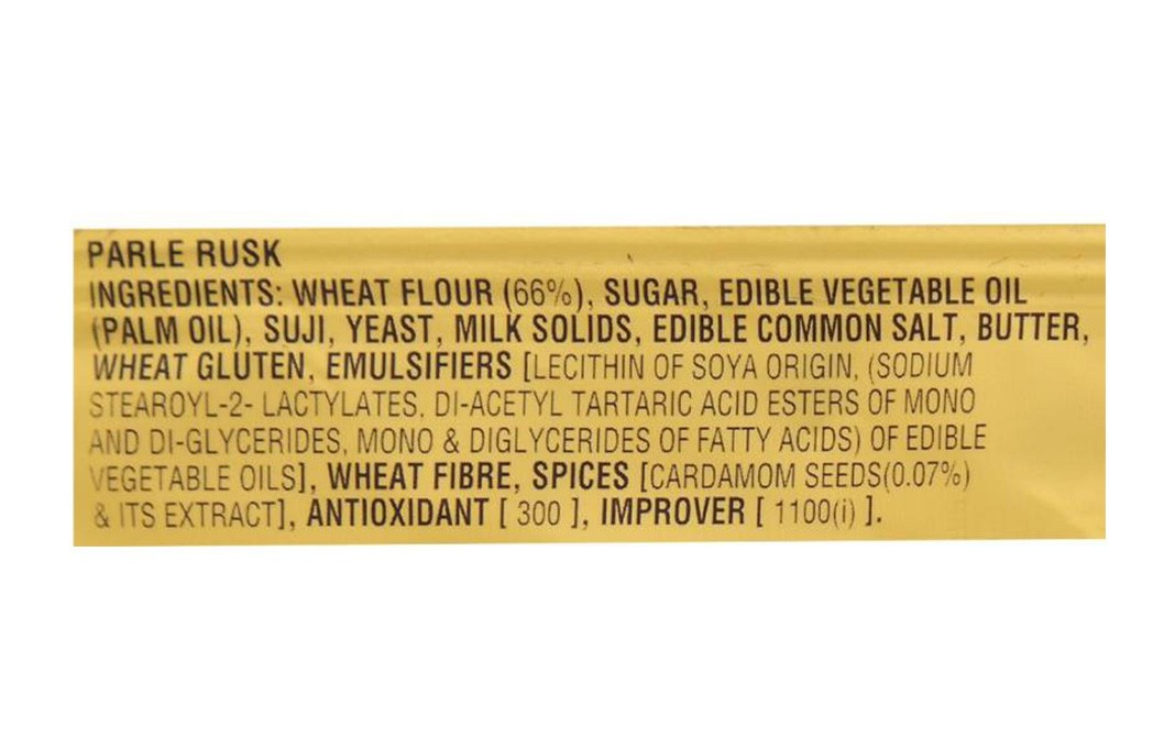 Parle Rusk Real Elaichi   Pack  300 grams